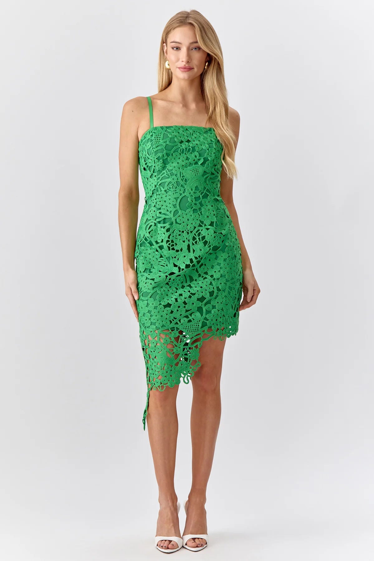Monica Crochet Lace Dress