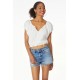 Boatneck Tie Top