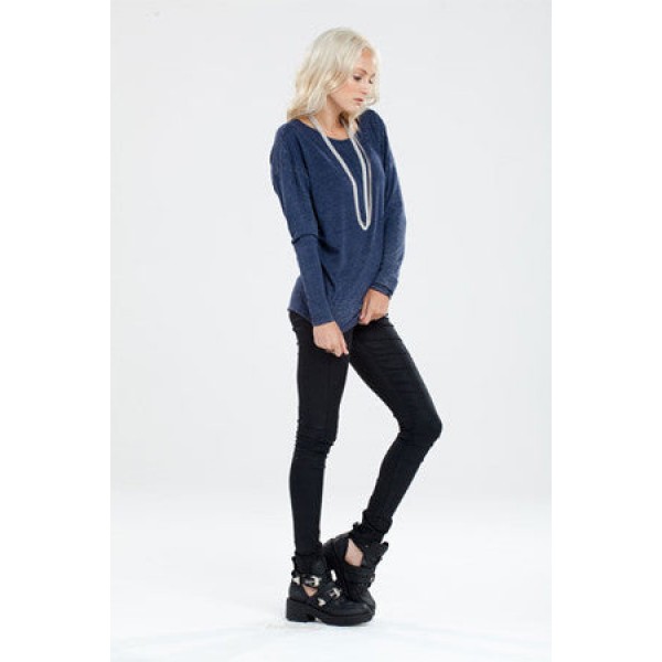 Triblend V-Back Top