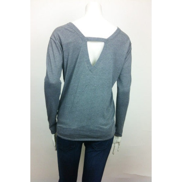 Triblend V-Back Top