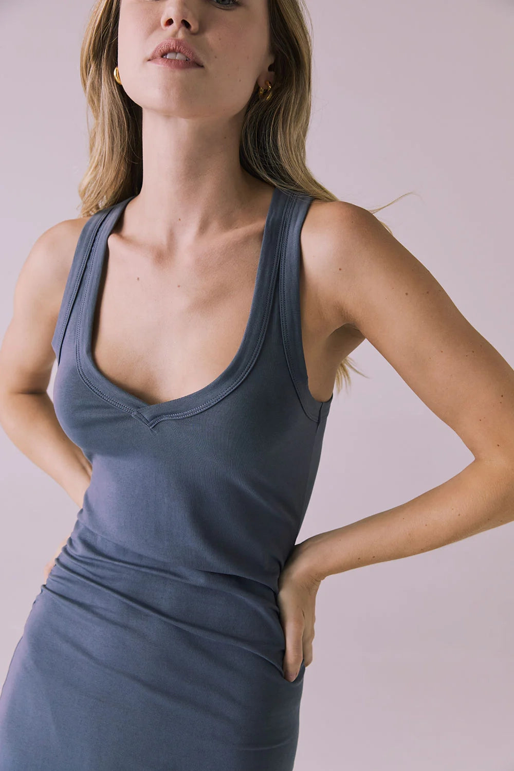 Bliss Ruched Maxi Dress