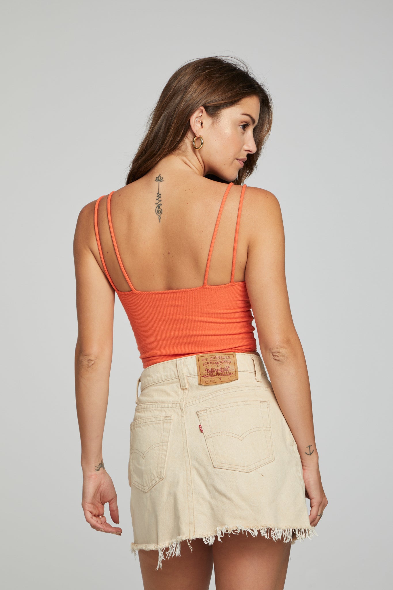 Strand Crop Rib Tank
