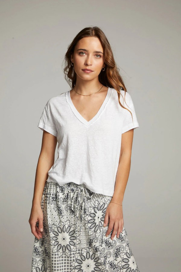 Luna V-Neck Tee
