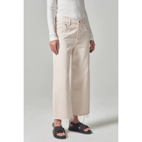 Ayla Raw Hem Crop