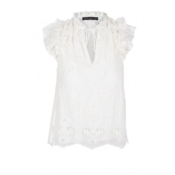 Joy Embroidered Top