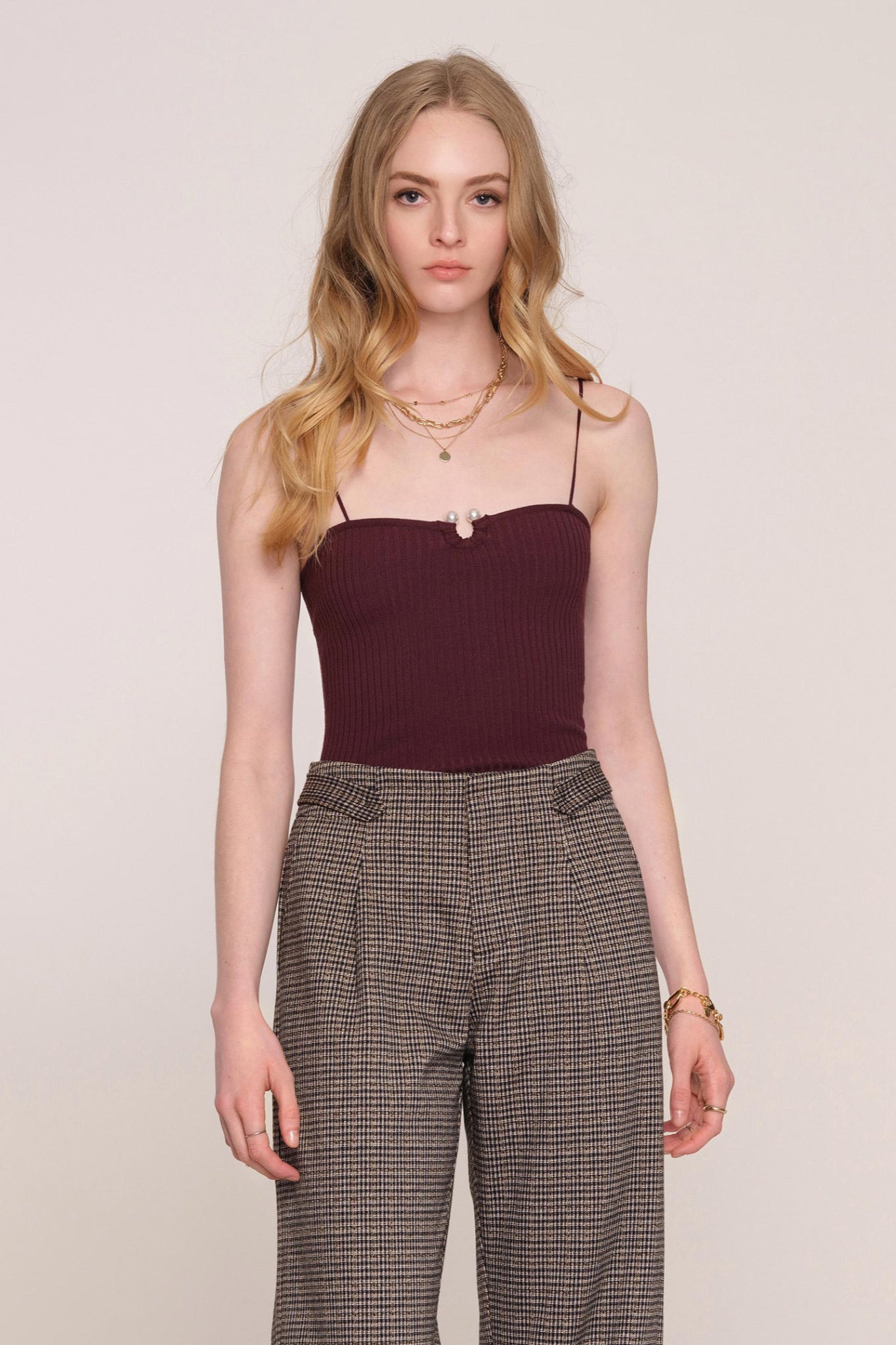 Liesel Plaid Pant