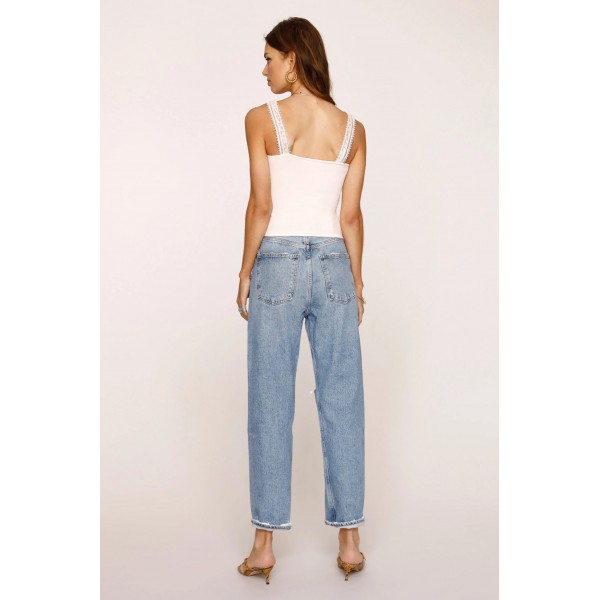 Sade Lace Strap Top