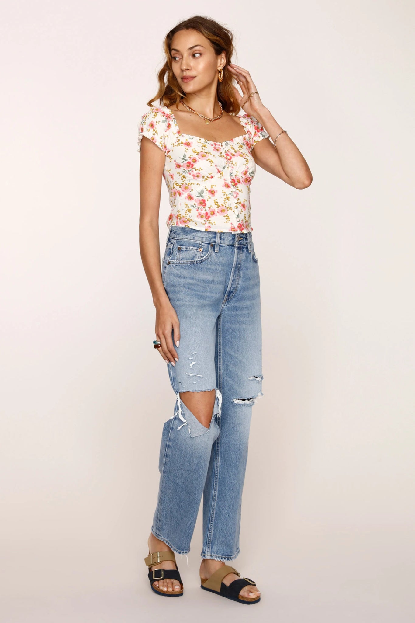 Swain Floral Top