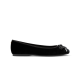 The Hummingbird - Black Velvet Jeweled Bow