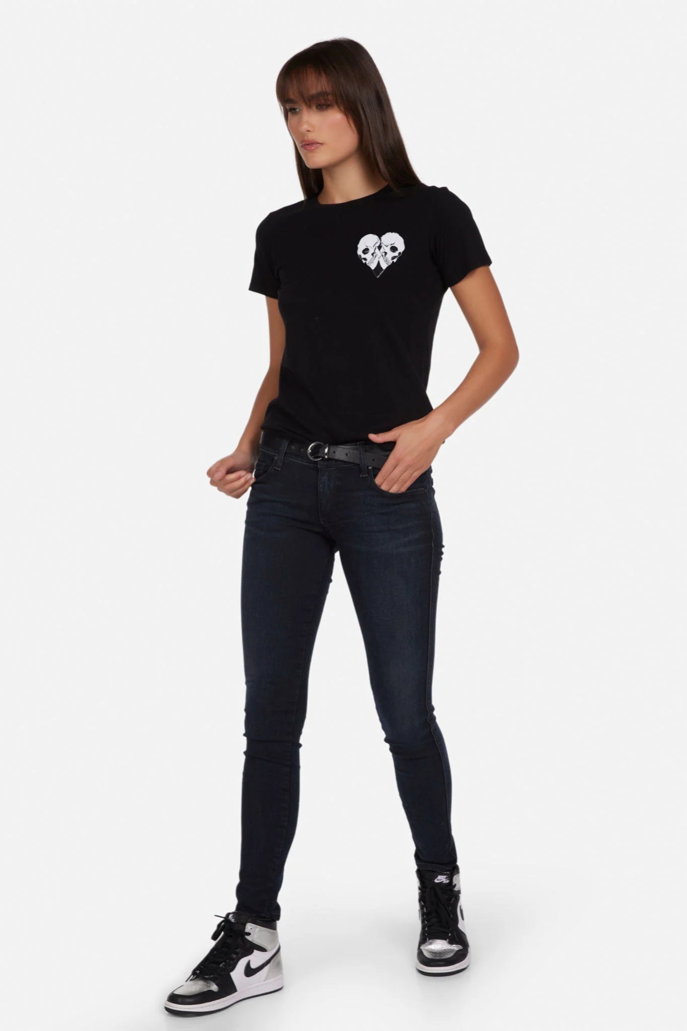 Croft Skull Heart Tee