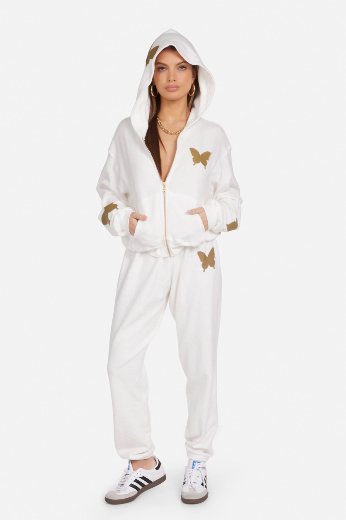 Lachelle Butterfly Zip Up