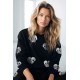 Spalding Skull Heart Sweat Shirt