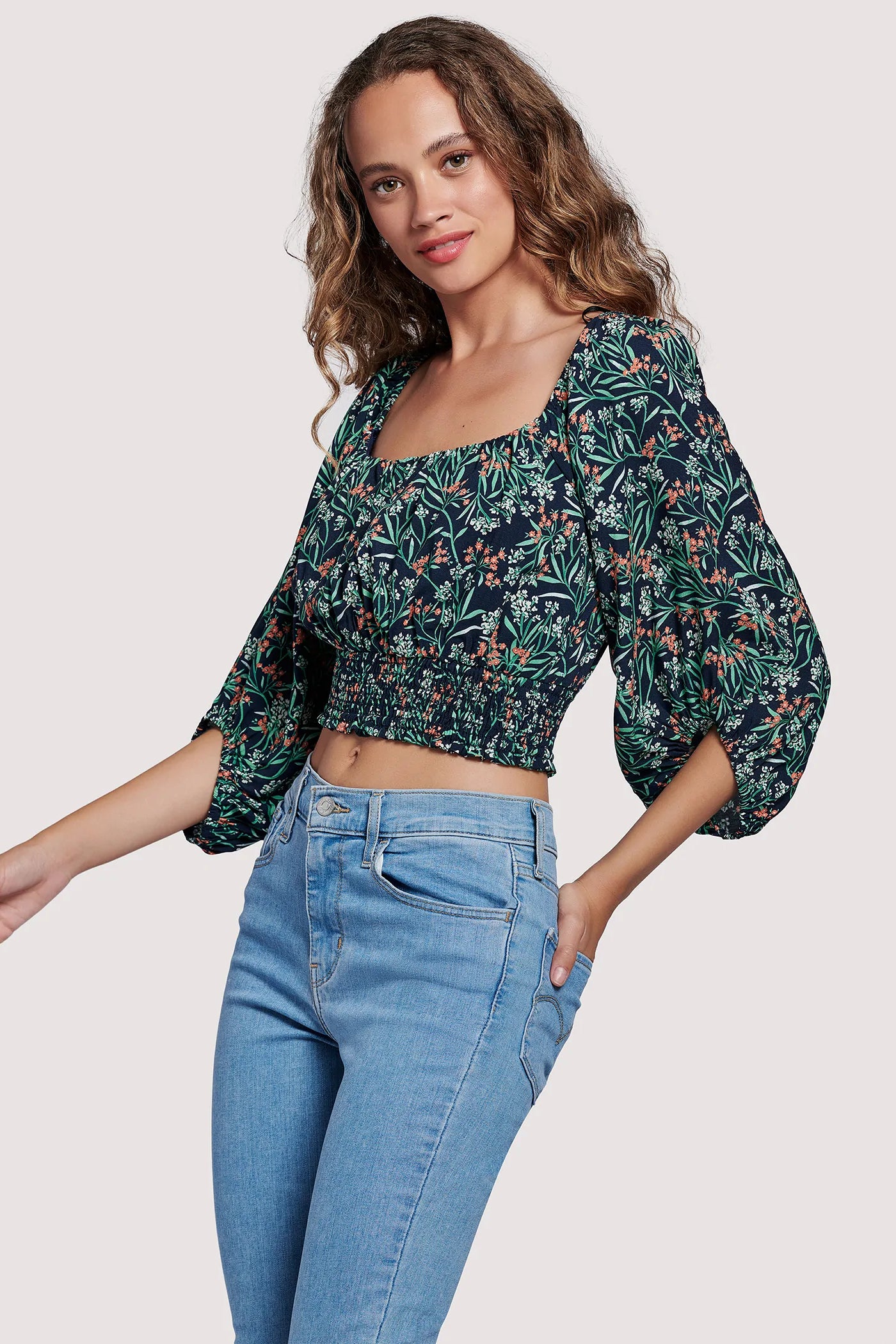 Goodnight Garden Floral Top