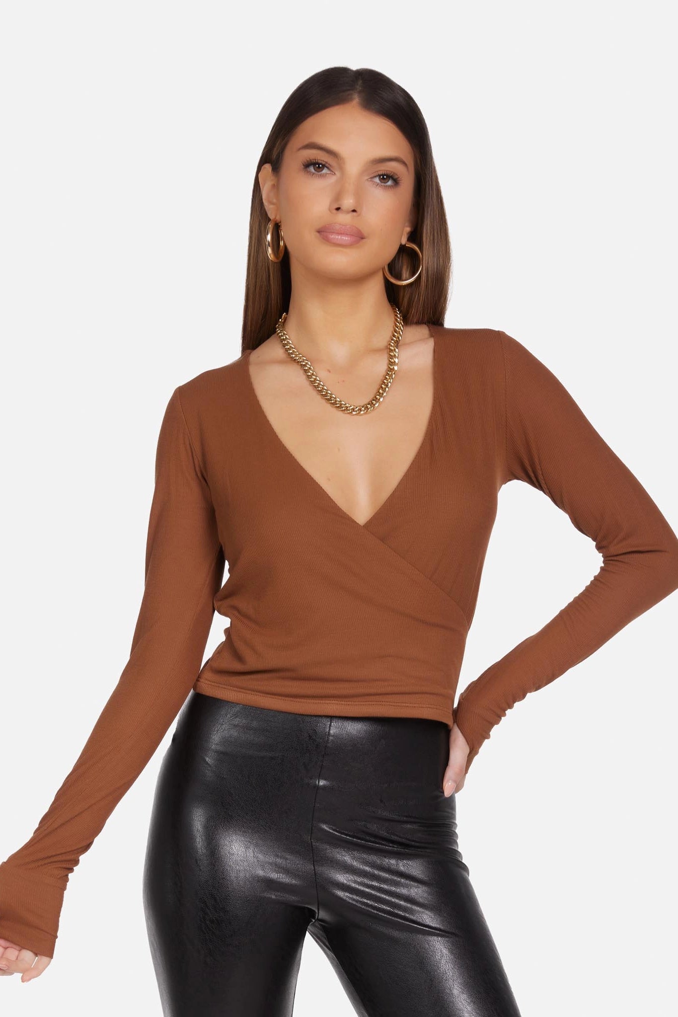 Fairbanks Wrap Top