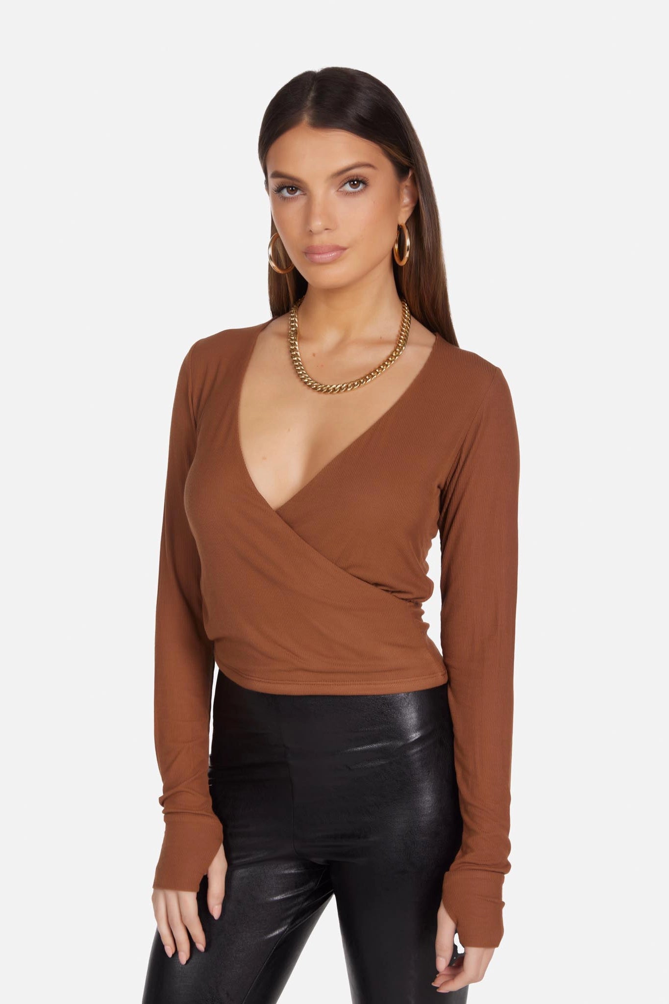 Fairbanks Wrap Top