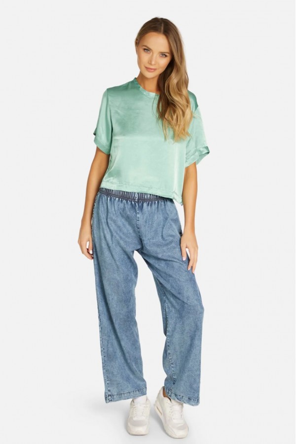 Koen Short Sleeve Boxy Top