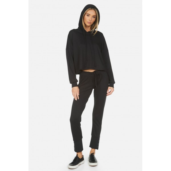Vincenzo Side Button Hoodie