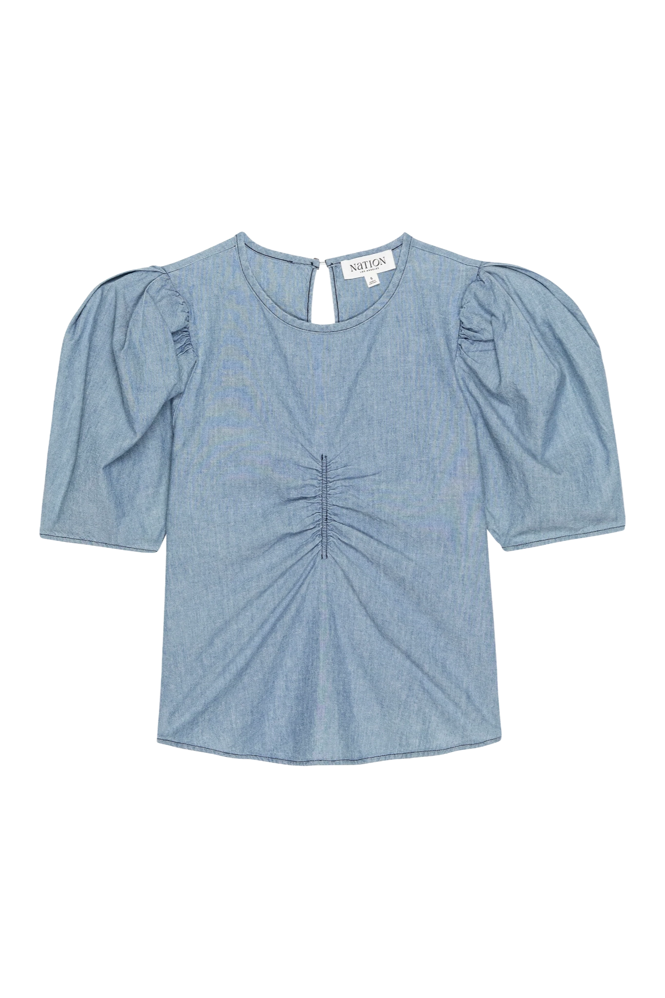 Cecily Chambray Top
