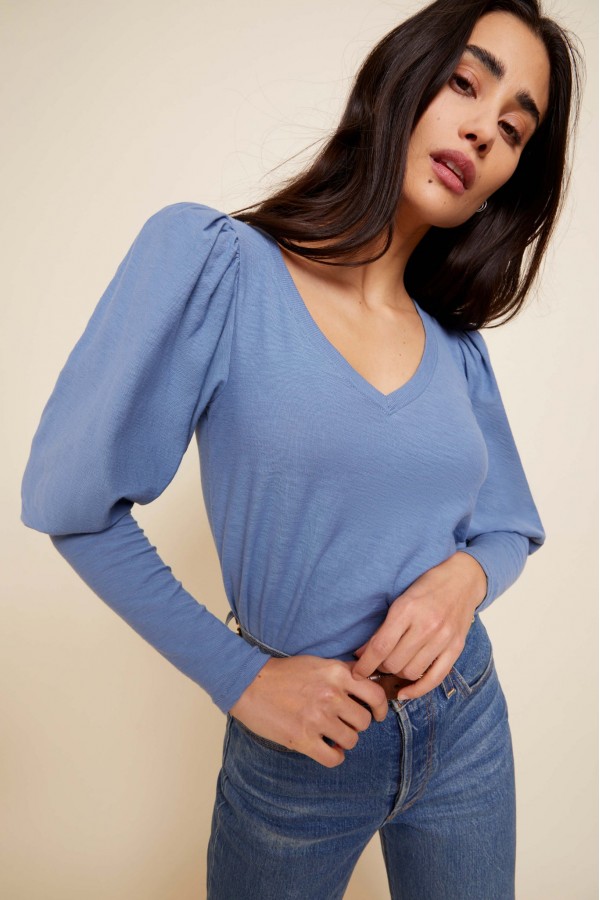 Drift Long Drama Sleeve Top