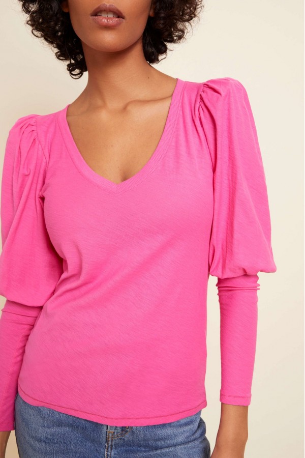 Drift Long Drama Sleeve Top