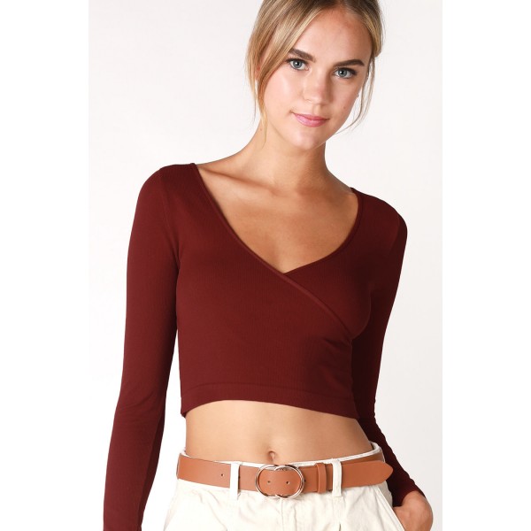 Surplice Top