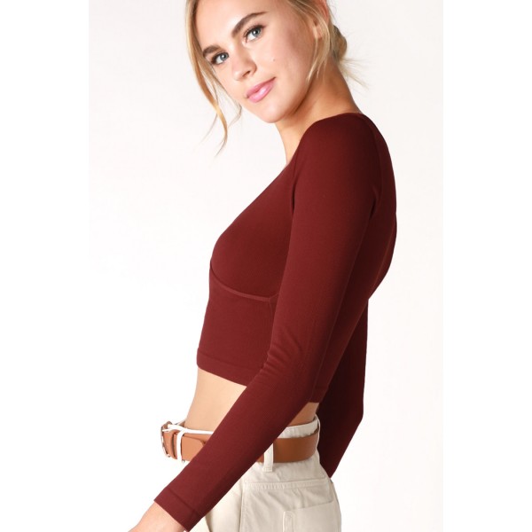 Surplice Top