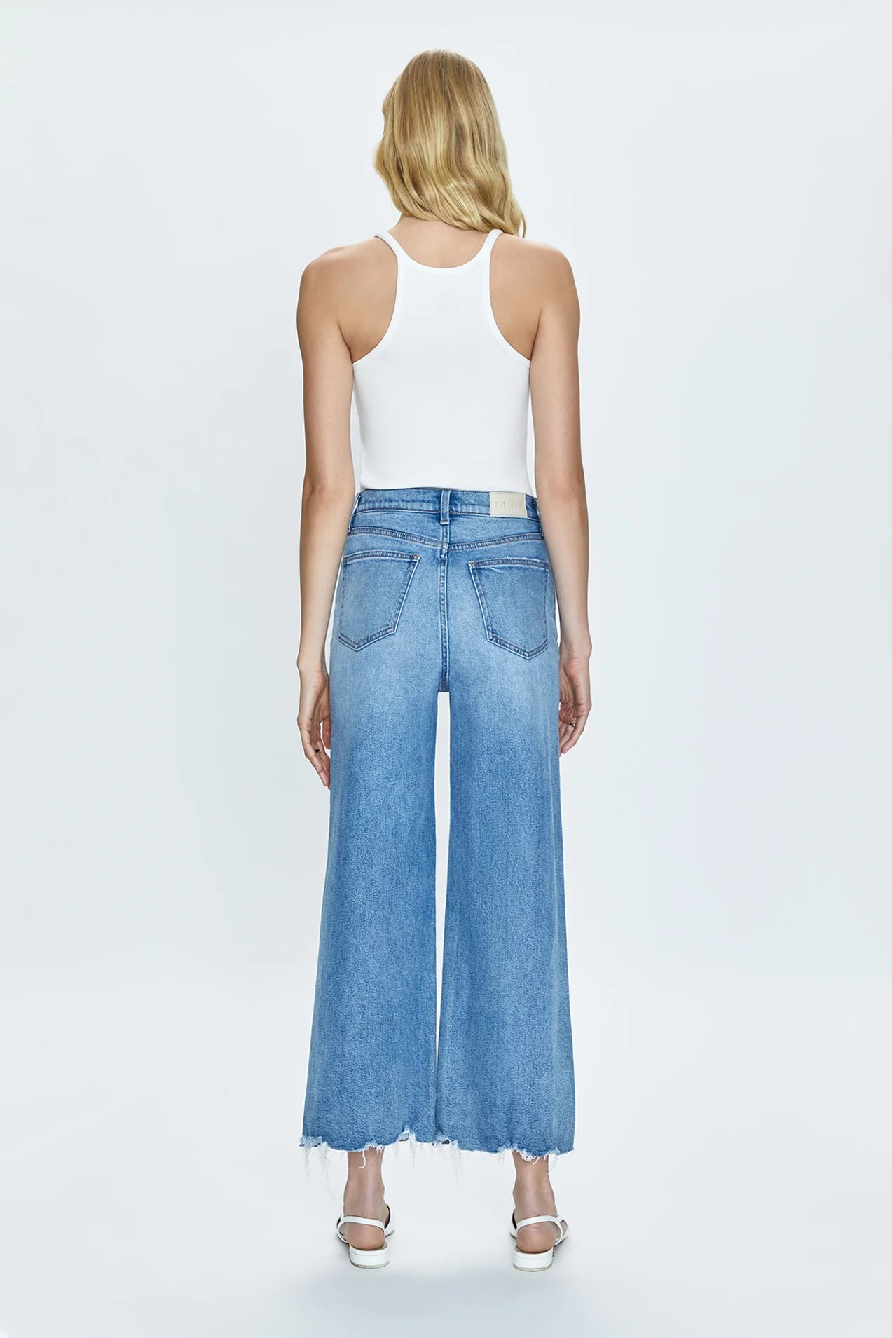 Lana Crop High Rise Wide Leg