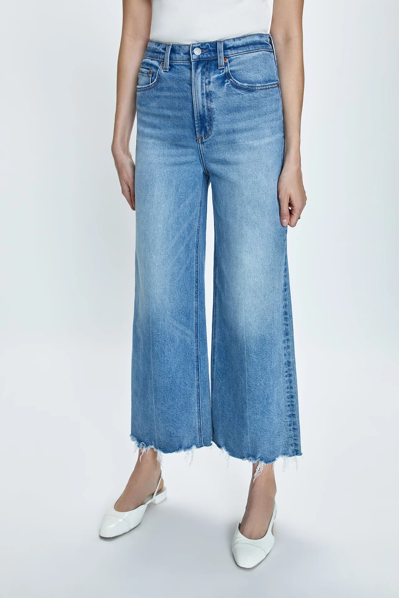 Lana Crop High Rise Wide Leg
