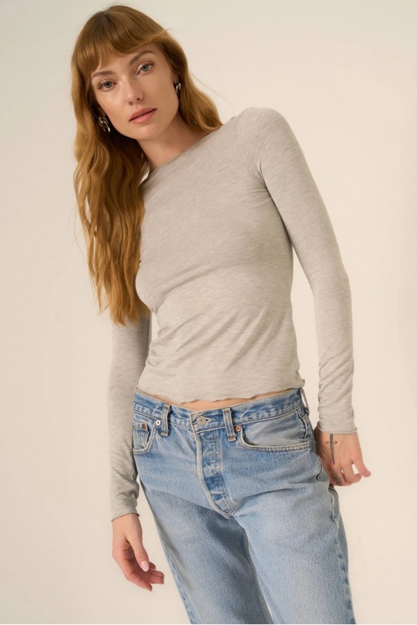 Cielo Boat Neck Long Sleeve