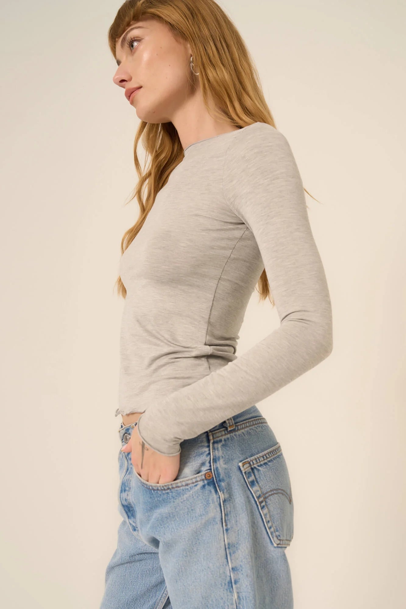 Vera Boat Neck Long Sleeve