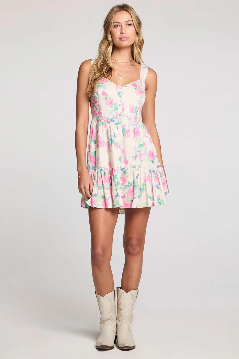 Indygo Floral Mini Dress