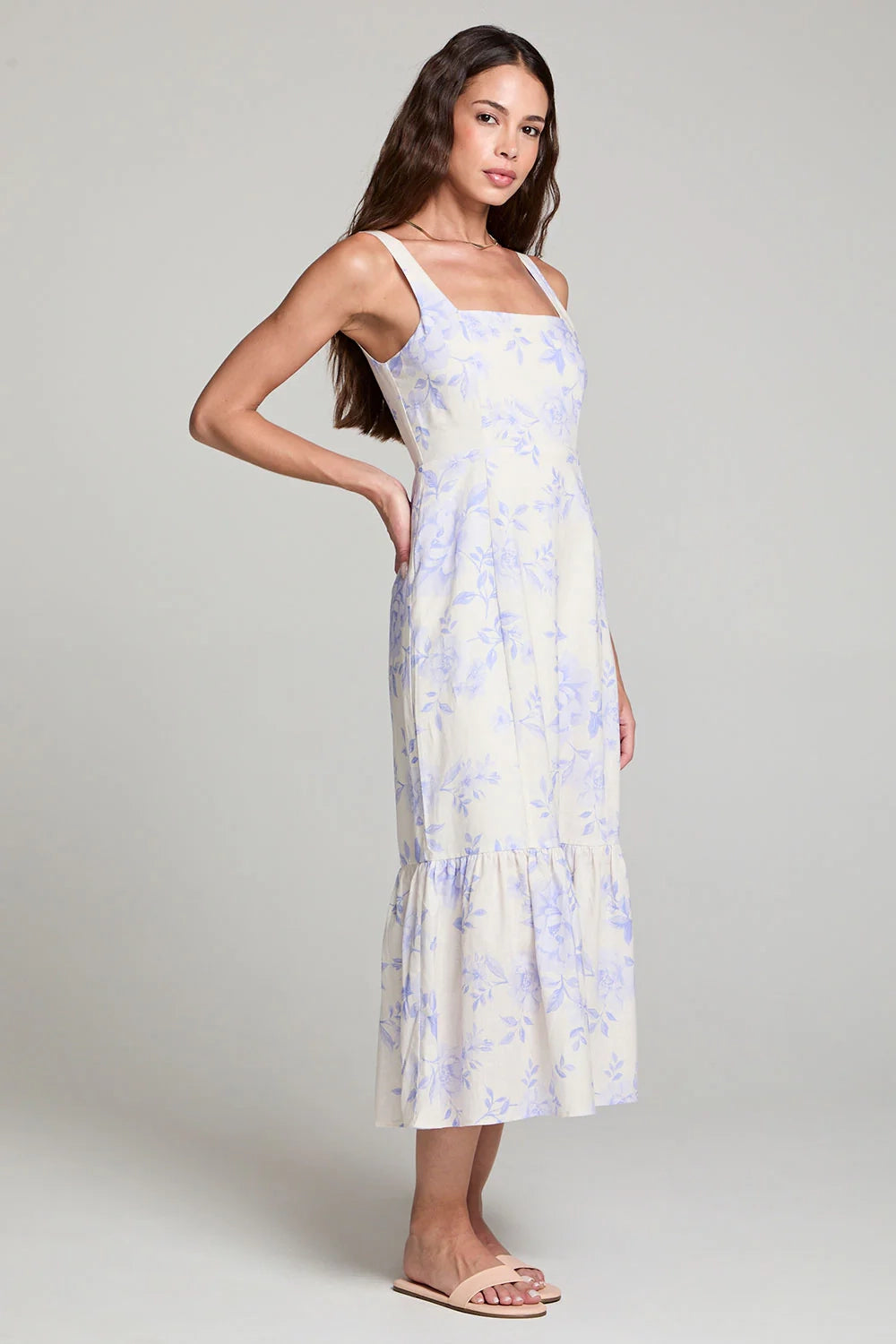 Lilth Midi Floral Dress