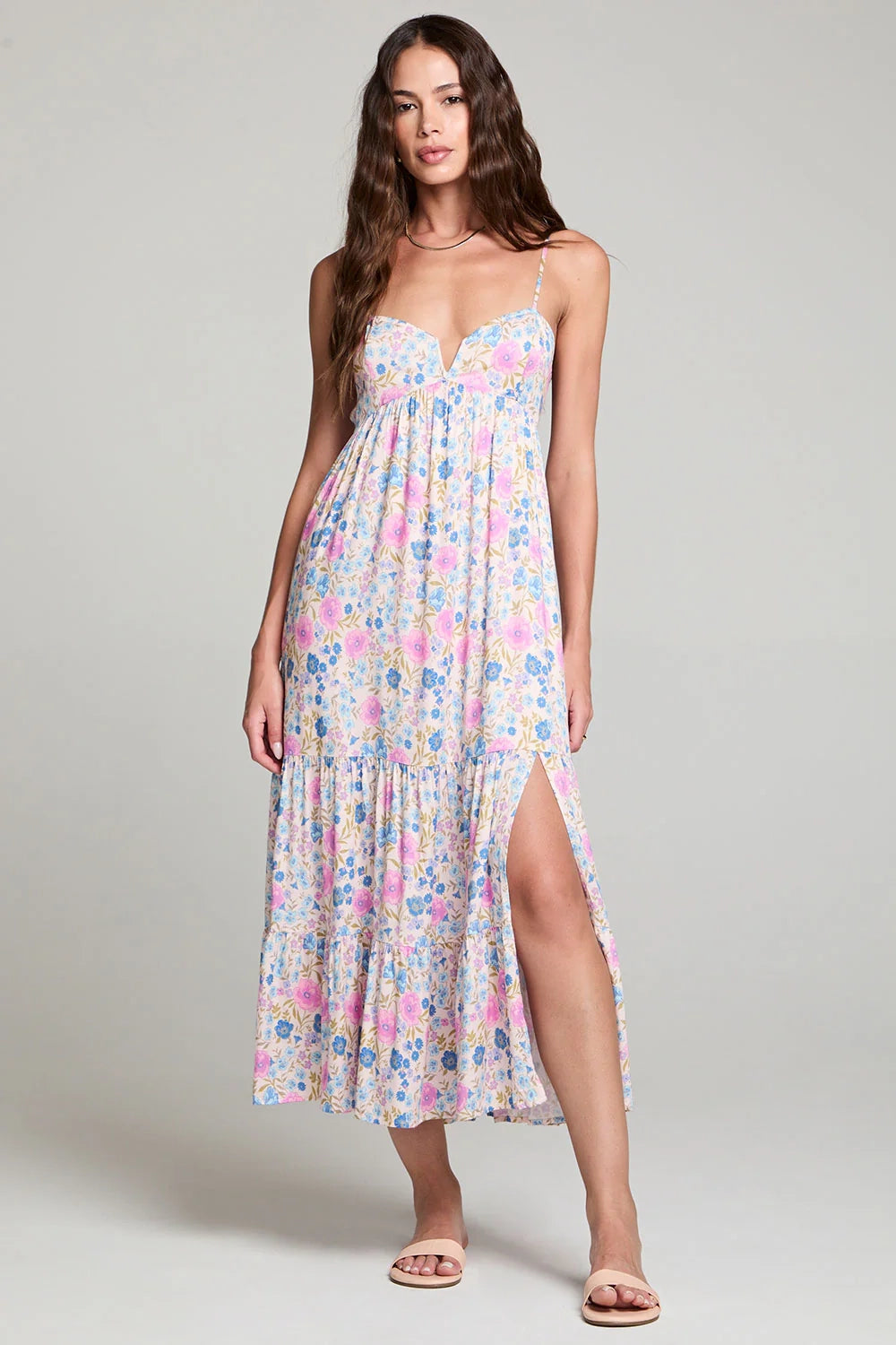 Seren Floral Midi Dress