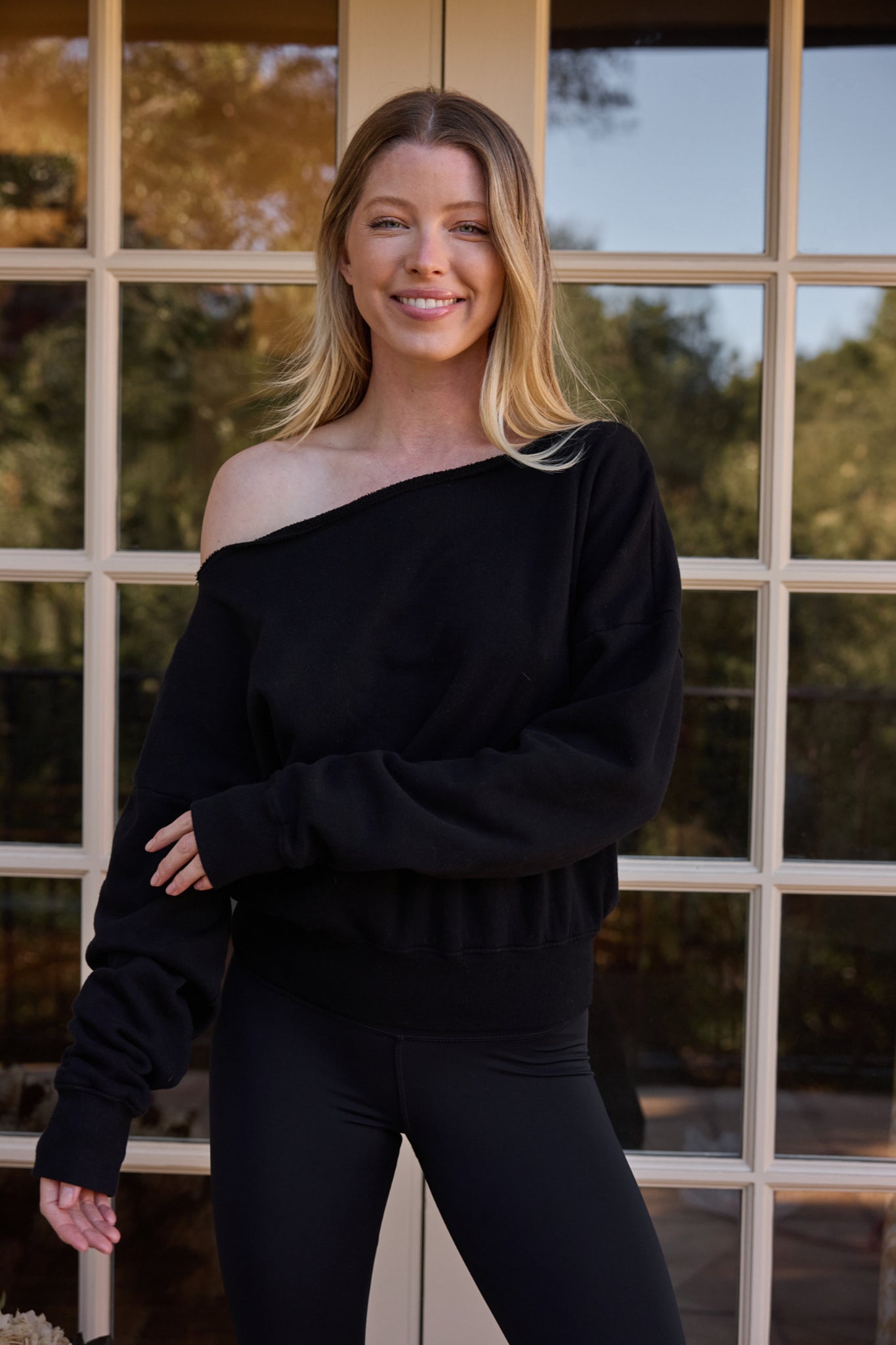 Crawford Off The Shoulder Sweatshirt