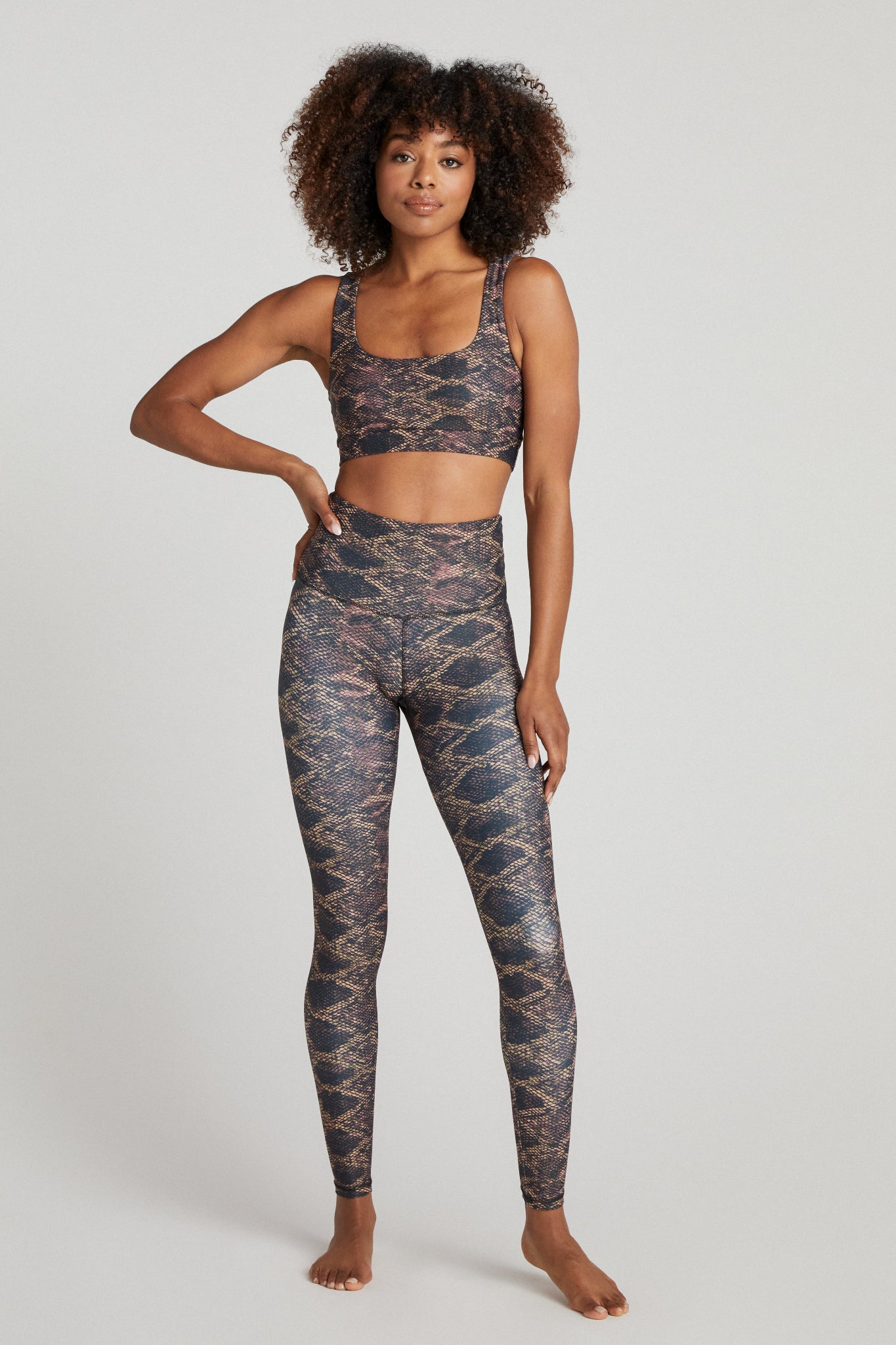 Teagan Snake Ankle Legging