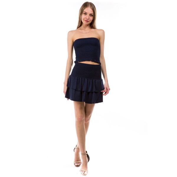 Mila Smock Tube Top