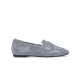 The Vesper - Smoke Suede Faux Fur