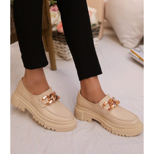 Nelly Leather Loafers