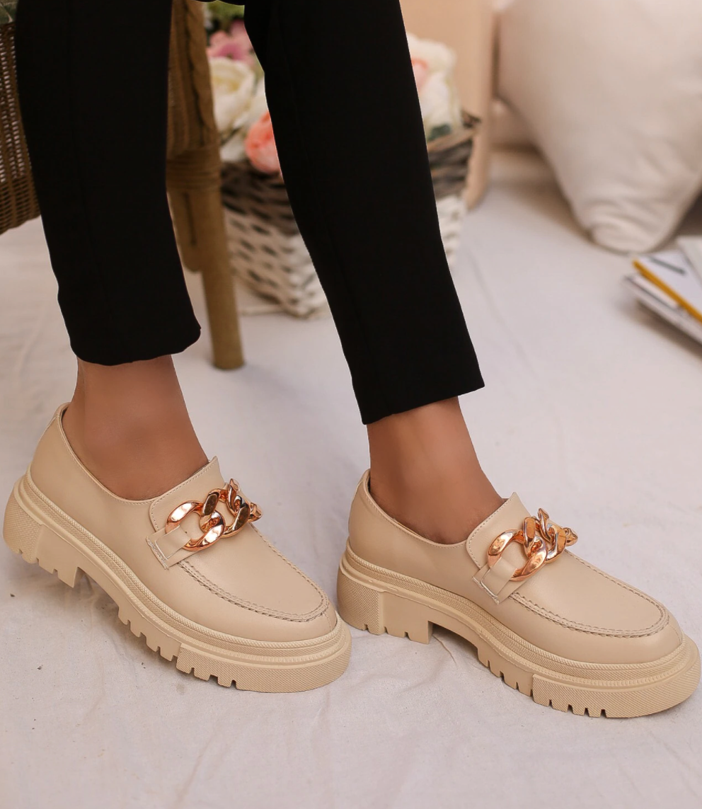 Nelly Leather Loafers