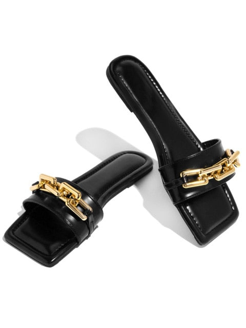 Stella Chain Slippers