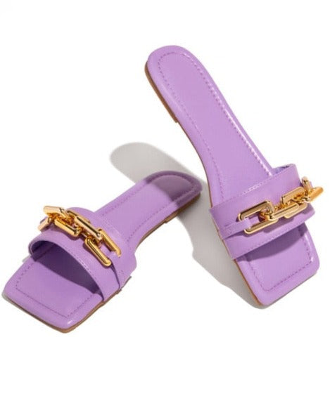 Stella Chain Slippers