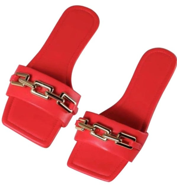 Stella Chain Slippers