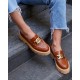 Nelly Genuine Leather Loafers