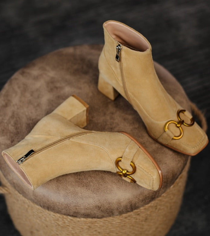 Biona Leather Ankle Boots