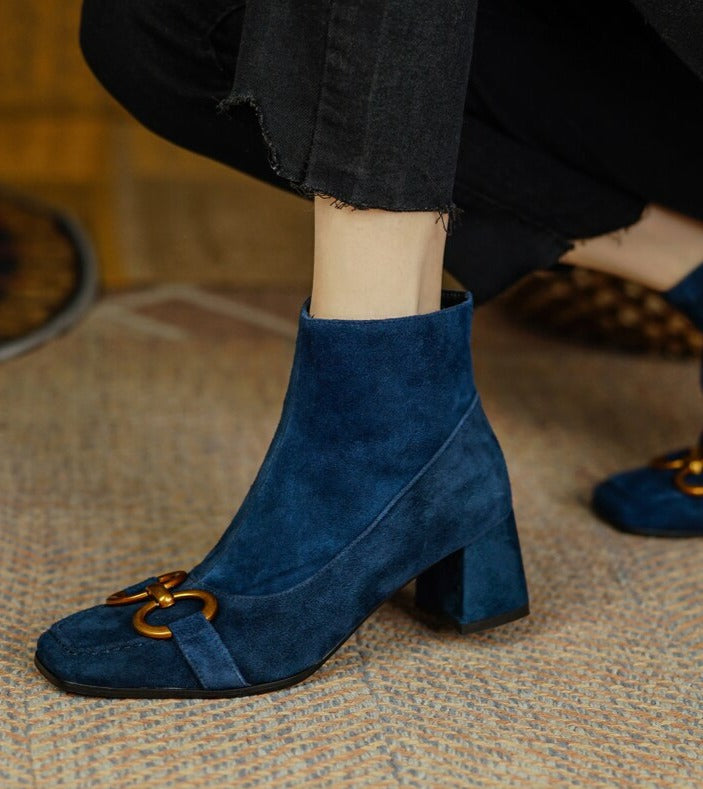 Biona Leather Ankle Boots