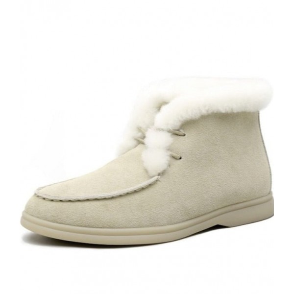 Lucia Natural Fur Boots