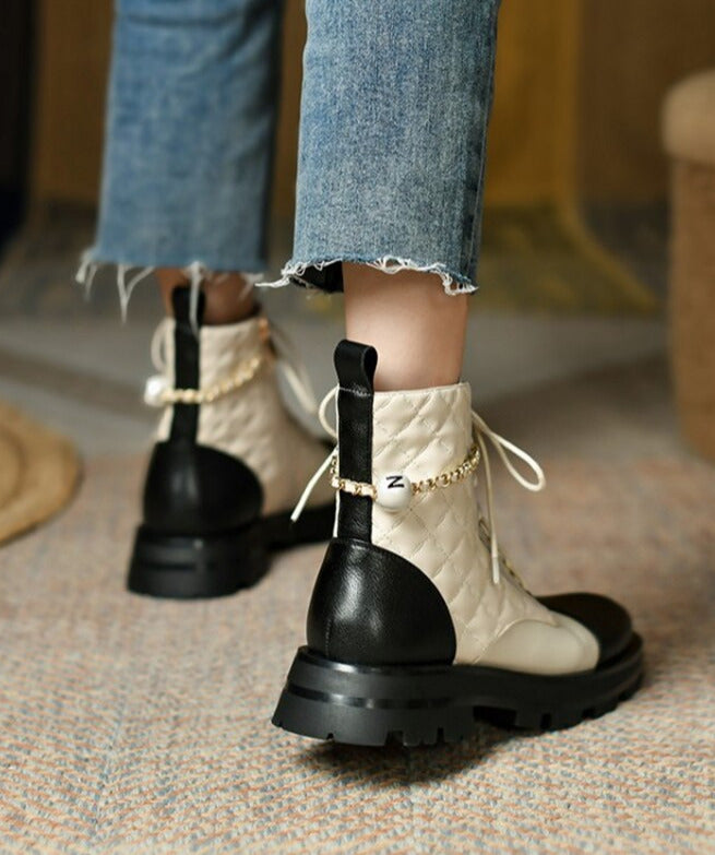 Afina Elegant Leather Boots